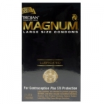 Trojan MAGNUM® Lubricated Condoms 12pk