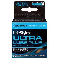 Lifestyles Ultra Lubricated - 3pk